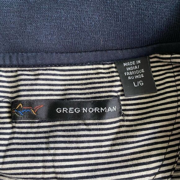 Greg Norman Golf Polo Short Sleeve Shirt Logo SZ L - Picture 4 of 11
